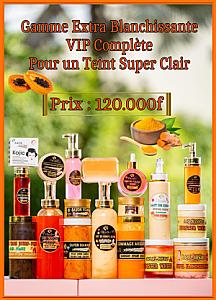 Gamme  Extra Blanchissante complète