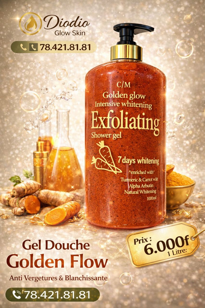 Gel de douche Golden Flow