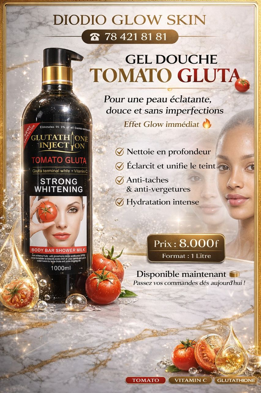 Gel de douche Tomato Gluta