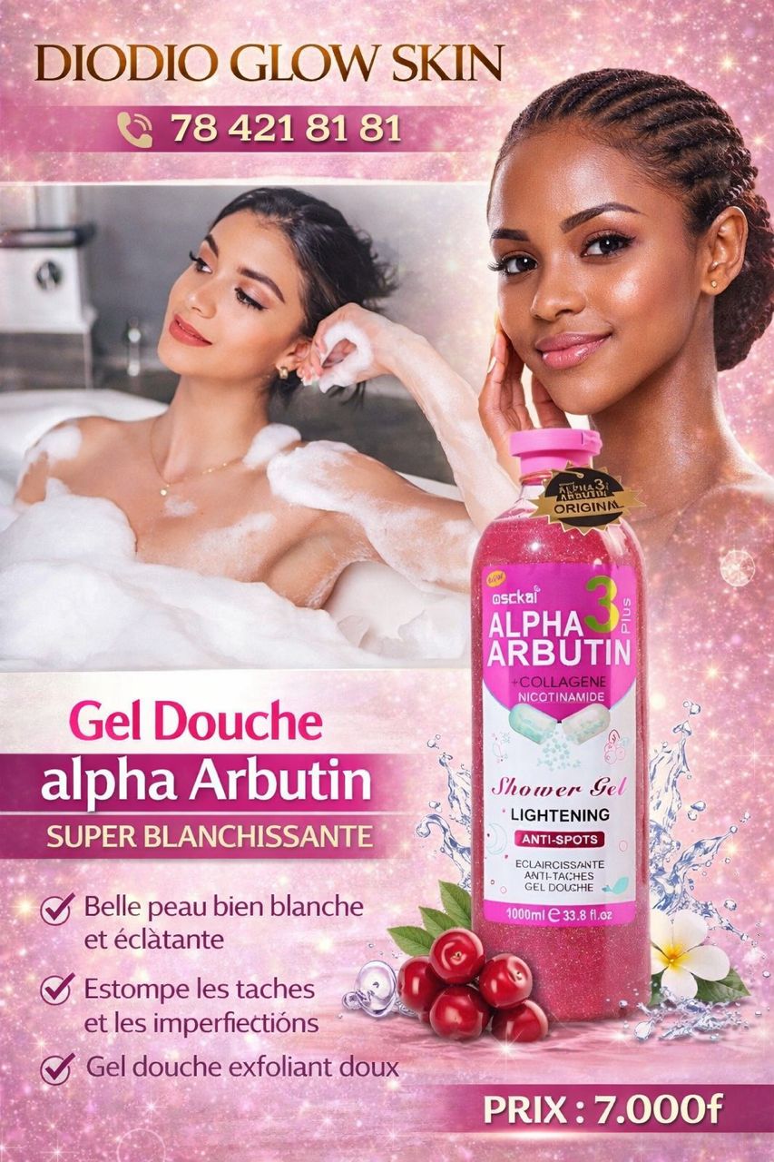 Gel de douche Alpha Arbutin