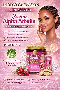 savon alpha arbutin
