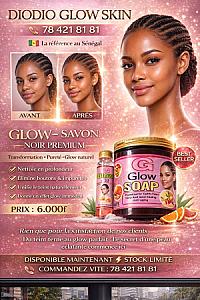 Glow Savon Noir - Premium