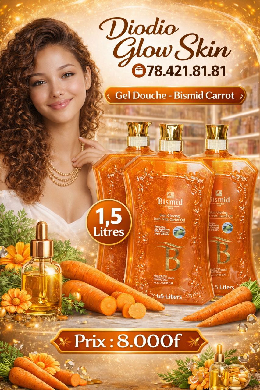 Gel De douche - Bismid Carrot