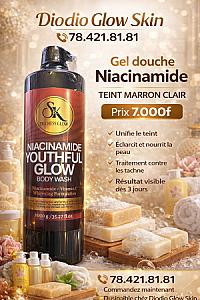 Gel de douche niacinamide