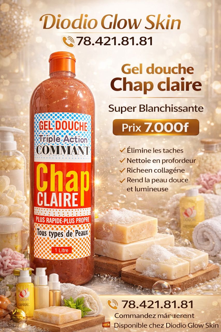 Gel de douche Chap Claire
