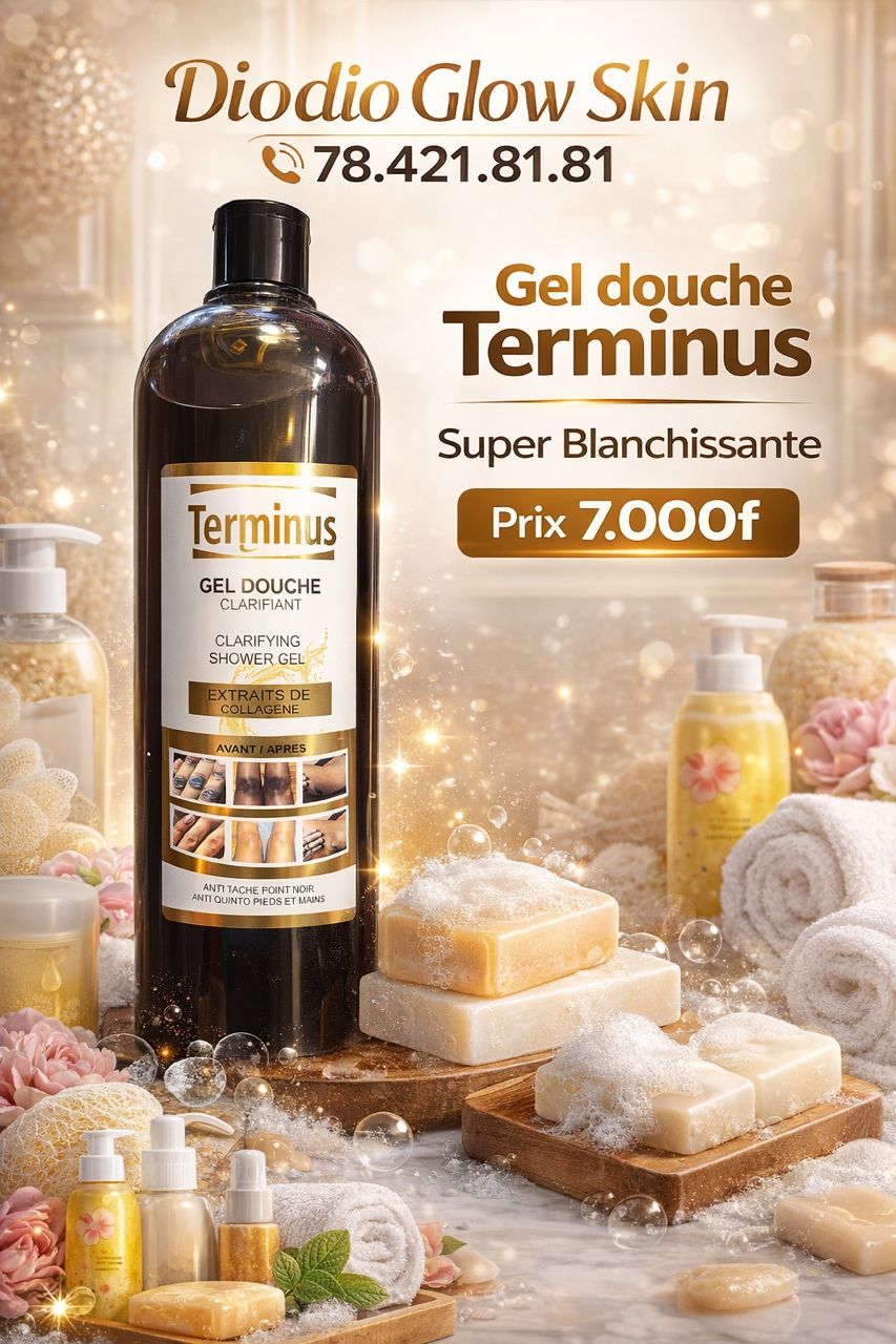 Gel de douche Terminus - Super Blanchissante