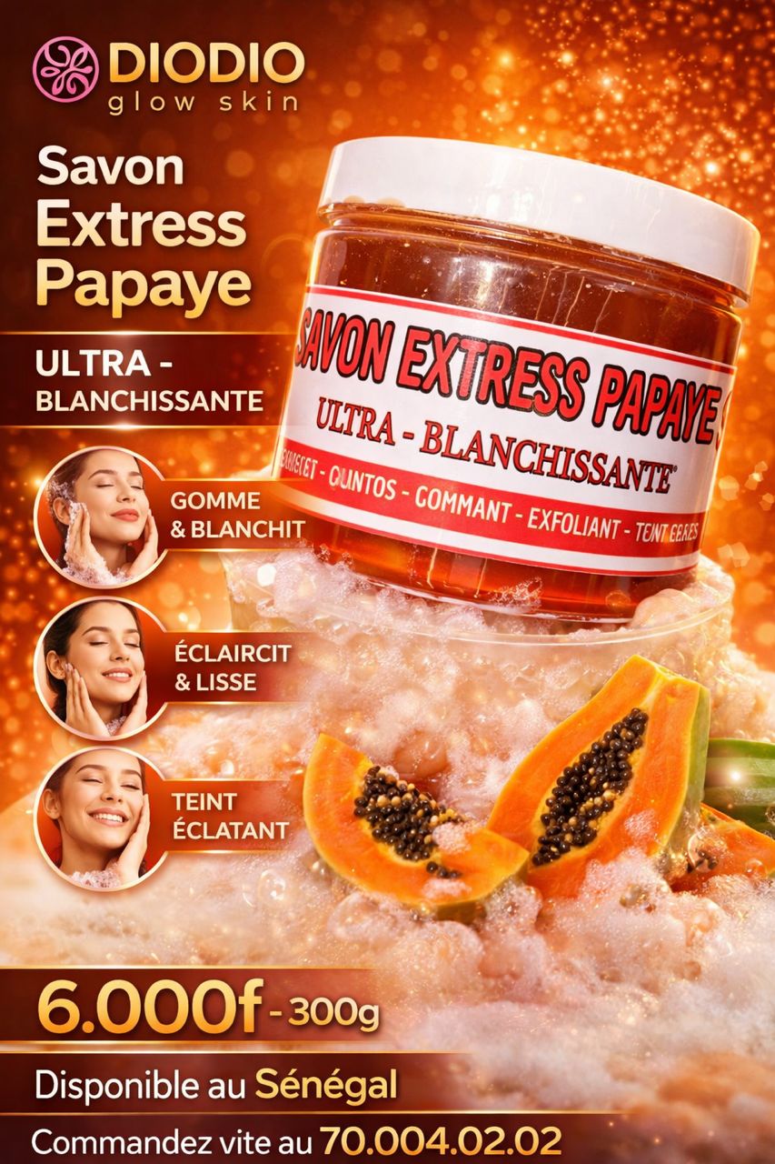 Savon Extress Papaye - Ultra Blanchissant