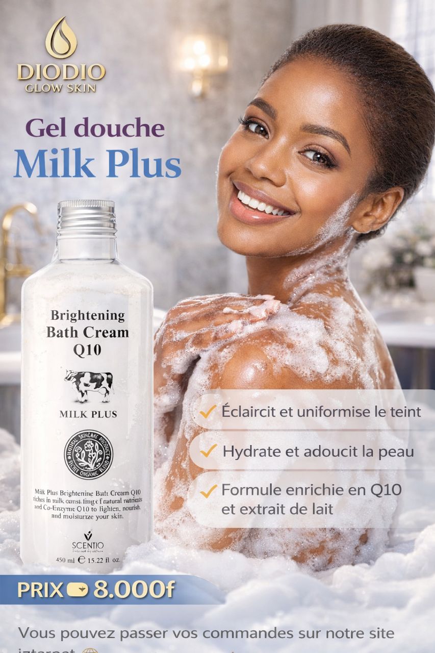 Gel douche Milk Plus