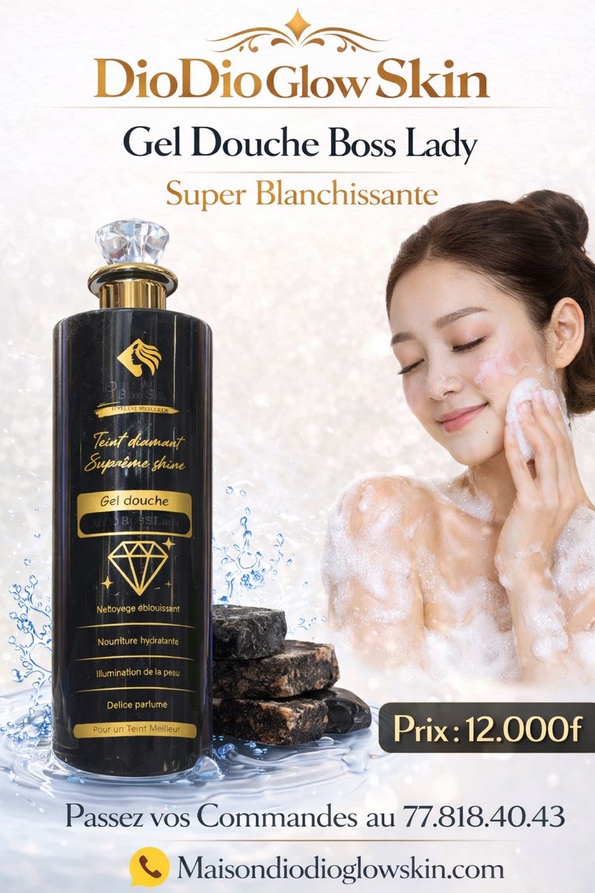 Gel Douche Boss Lady - Super Blanchissante