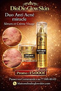 Duo Anti Acné miracle - Sèrum et Crème Visage