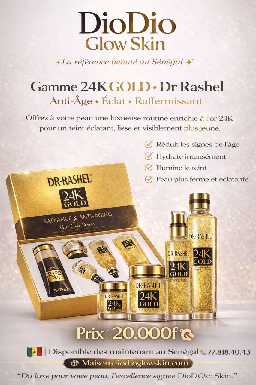 Gamme 24K GOLD • Dr Rashel