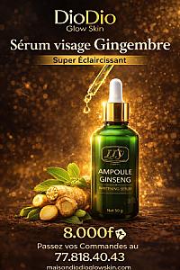 Sérum visage Gingembre