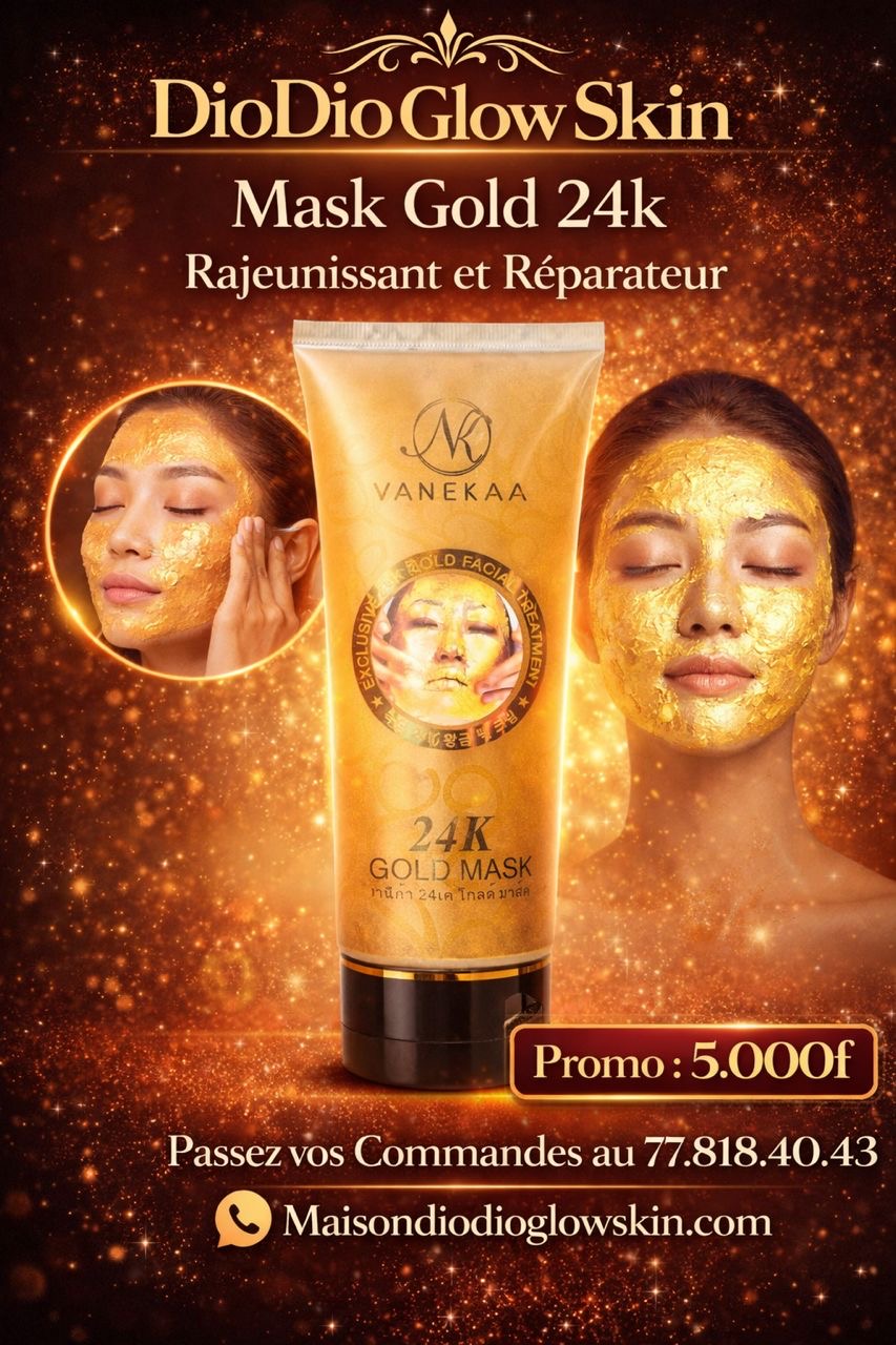 Mask Gold 24k Rajeunissant et Réparateur
