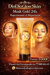 Mask Gold 24k Rajeunissant et Réparateur