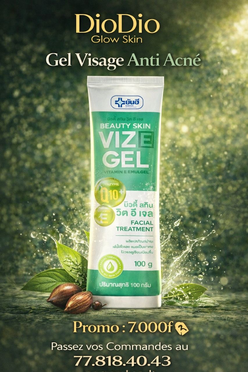Gel Visage Anti Acné