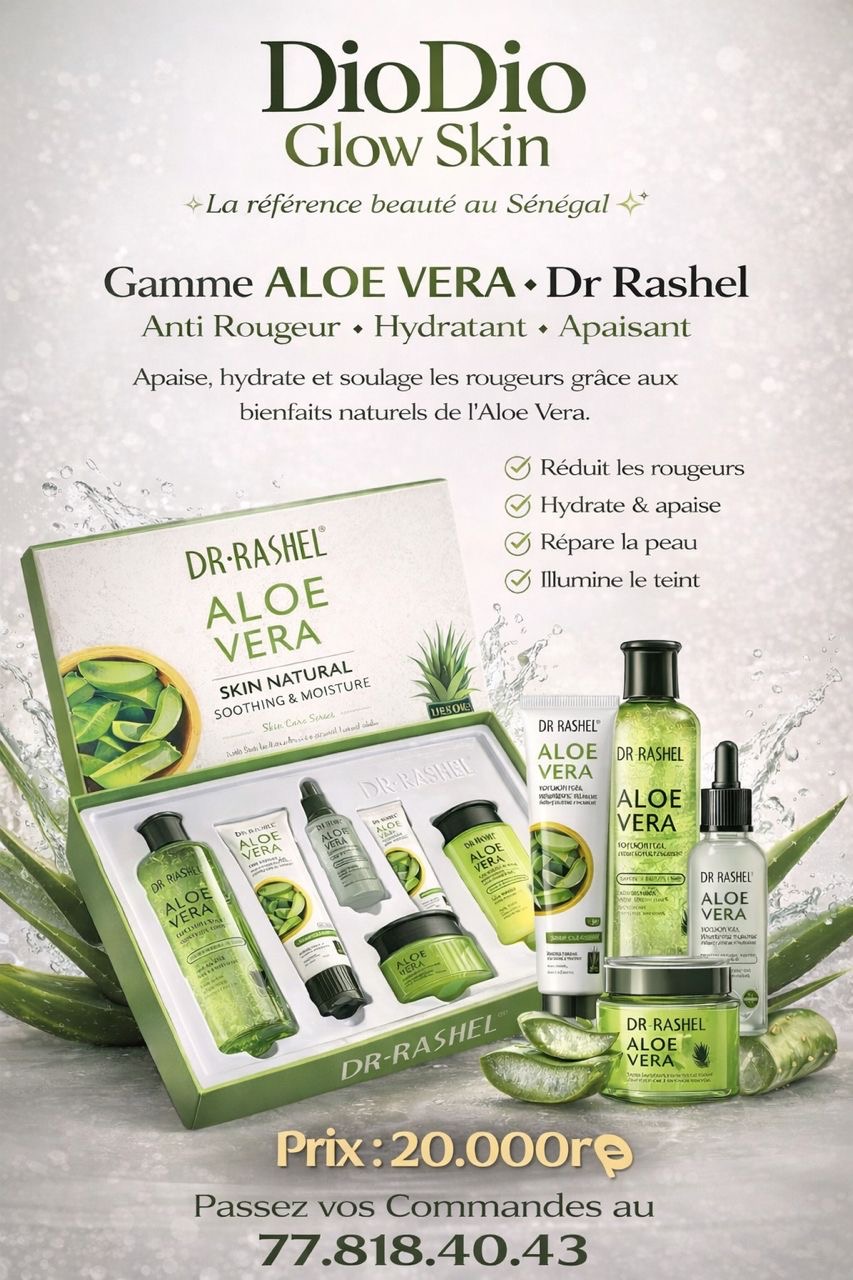 Gamme ALOE VERA • Dr Rashel