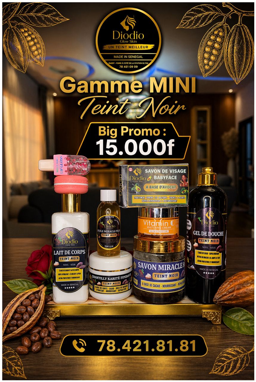 Gamme Mini Teint Noir