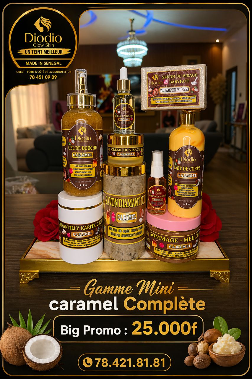 Gamme Mini caramel Complète