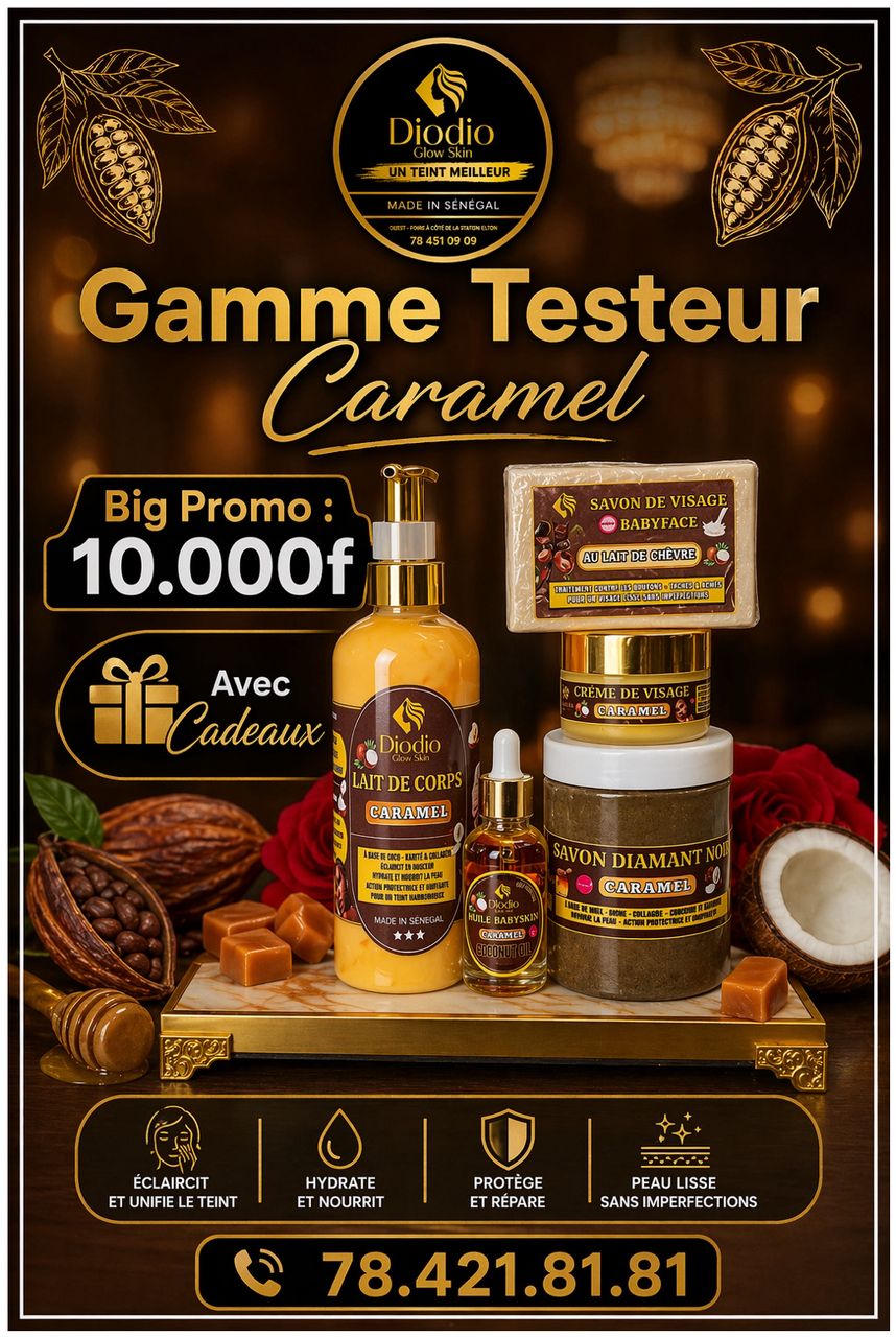 Gamme Testeur caramel