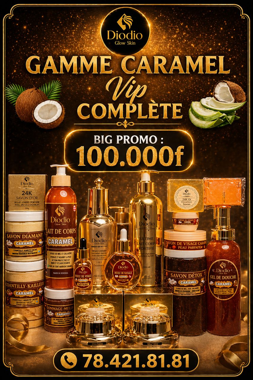Gamme caramel Vip Complète