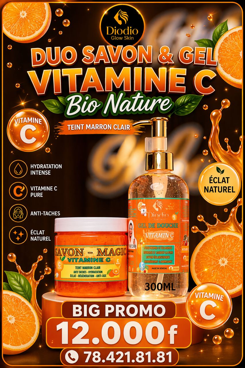 DUO SAVON & GEL VITAMINE C