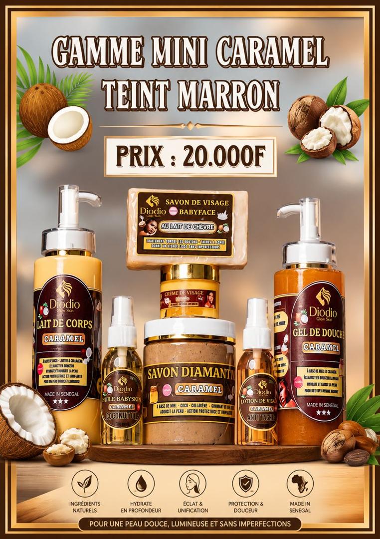 Gamme Mini caramel
