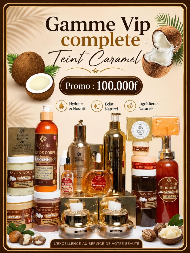 Gamme caramel Vip Complète
