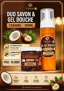 Duo savon & Gel Douche - Caramel