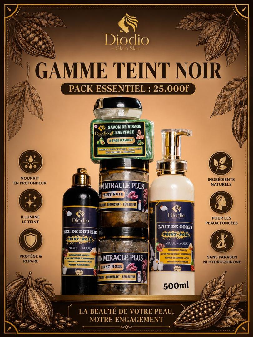 Gamme Teint noir - Pack essentiel